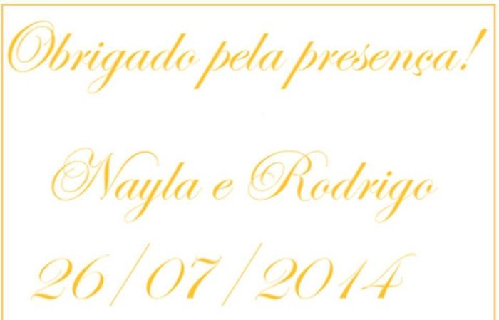 tags de agradecimento