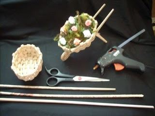 cesto de flores