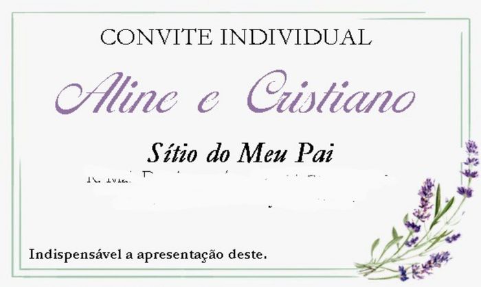Arte do convite #vemver - 2