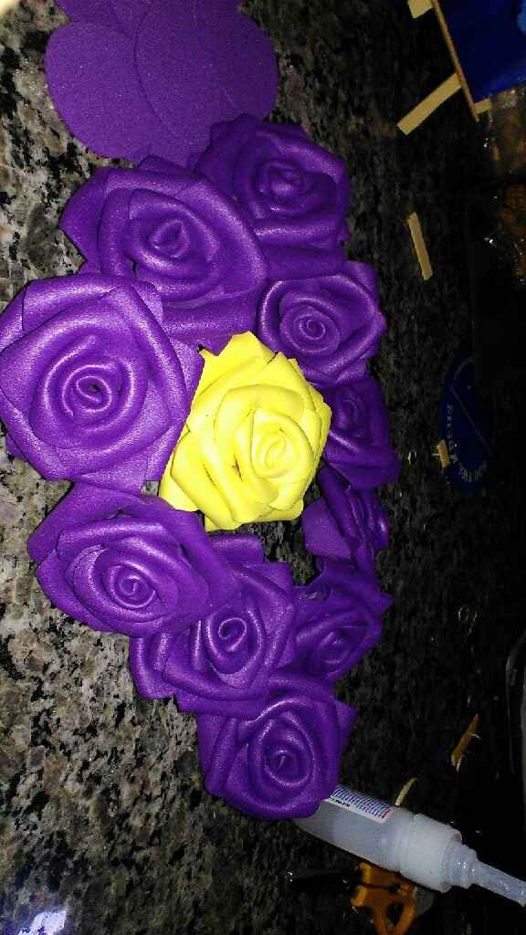 Rosas de e.v.a - 1