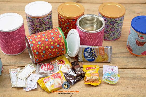 LATAS DECORADAS