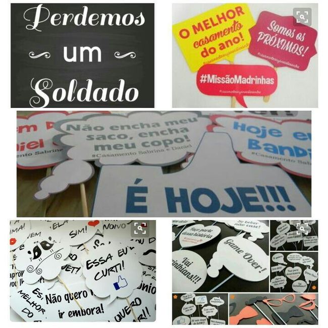 plaquinhas 
