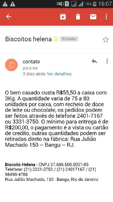 Bem-casados bom, bonitos e baratos - 1