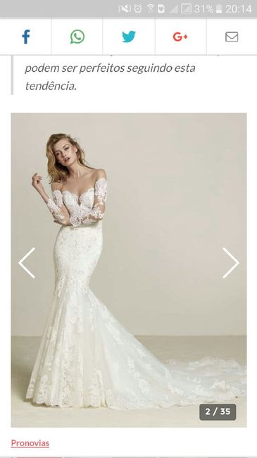  Inspiração - Vestido de 👰 - 3