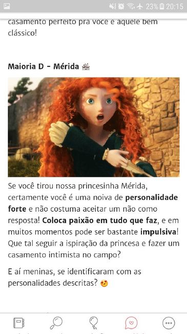 RESULTADO: Que princesa moderna você seria? - 1