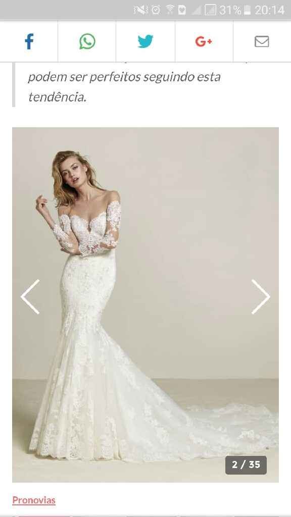  Inspiração - Vestido de 👰 - 3