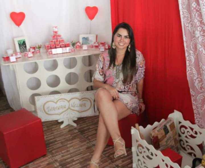 Prévia da decoração de noivado - 2