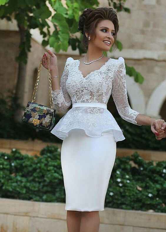 Vestidos de casamento no civil - 1