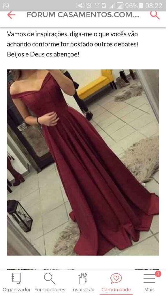 Qual cor de vestido escolher para as mães e madrinhas? - 1