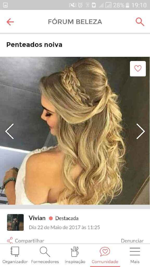 Casar com cabelo preso ou solto? - 2