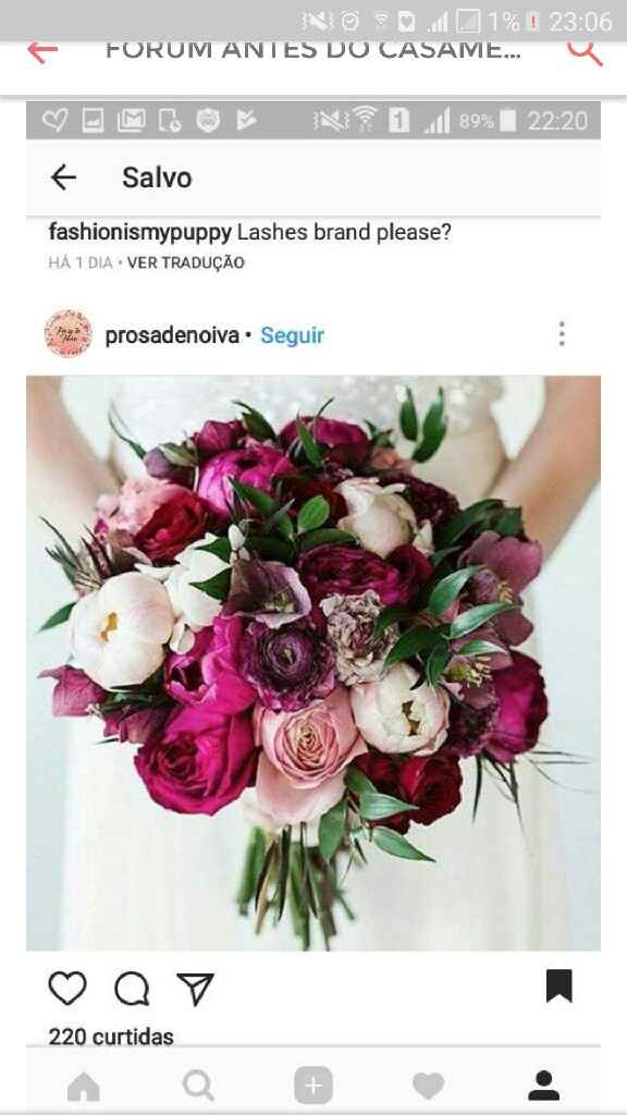 A cor do seu buquê... - 1