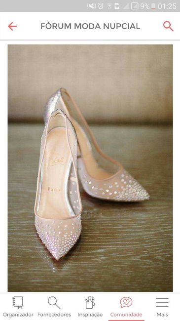Inspirações sapatos de noiva - 1