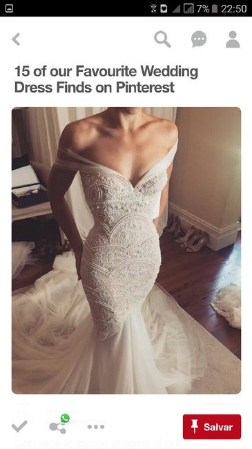 Vestido sereia ou com calda? - 4