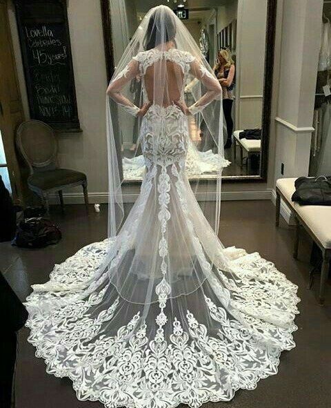 Vestido sereia ou com calda? - 5