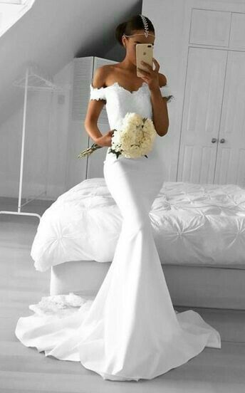 Vestido sereia ou com calda? - 8