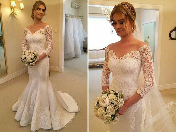 Vestido sereia ou com calda? - 11