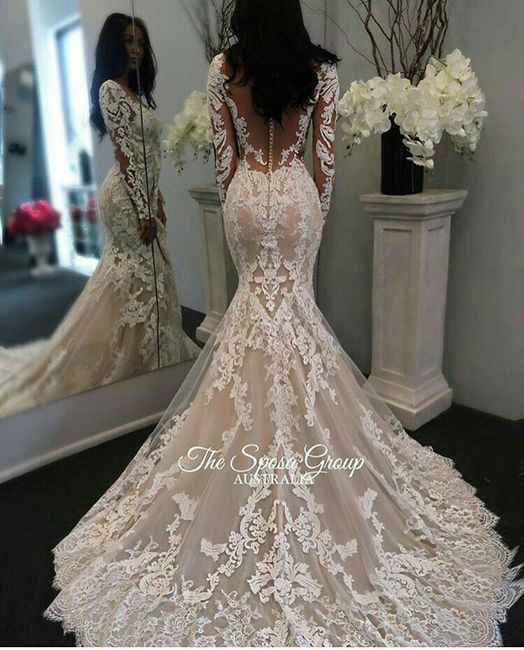 Vestido sereia ou com calda? - 13