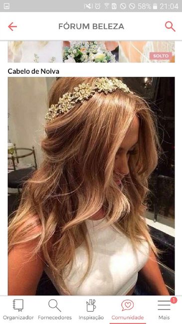 Casar com cabelo preso ou solto? - 5