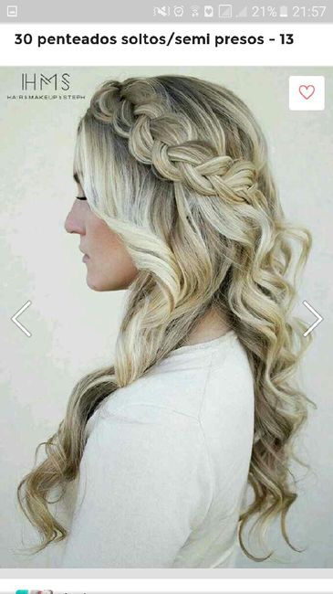 Casar com cabelo preso ou solto? - 6