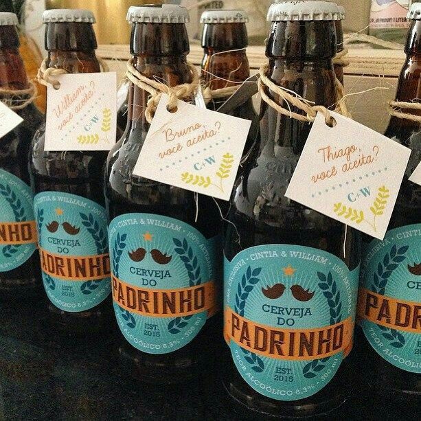 Lembrancinha padrinhos - 2