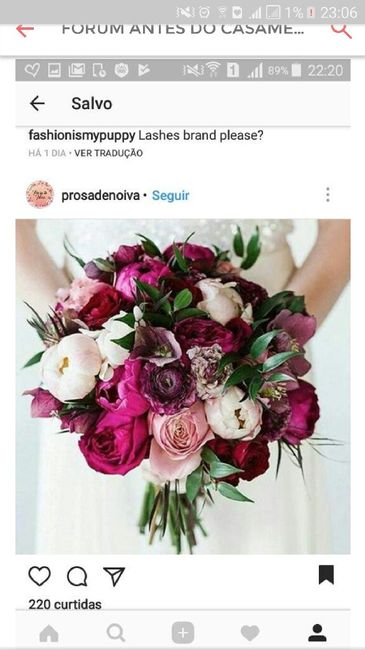 A cor do seu buquê... - 1