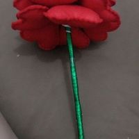 Meu buque de coracoes de feltro  - 2