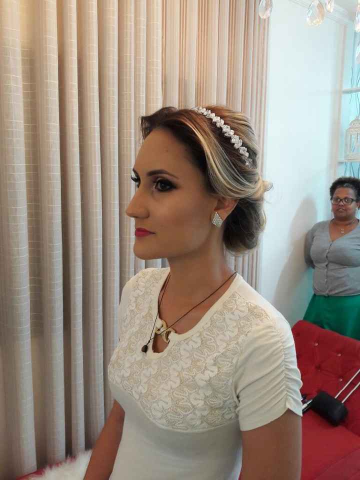 Meu teste de cabelo....  vem opinar!! - 1