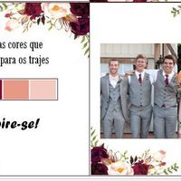 Inspiração para o traje das madrinhas e padrinhos!