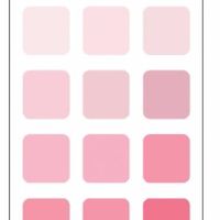 esta tabela de cores para as madrinhas