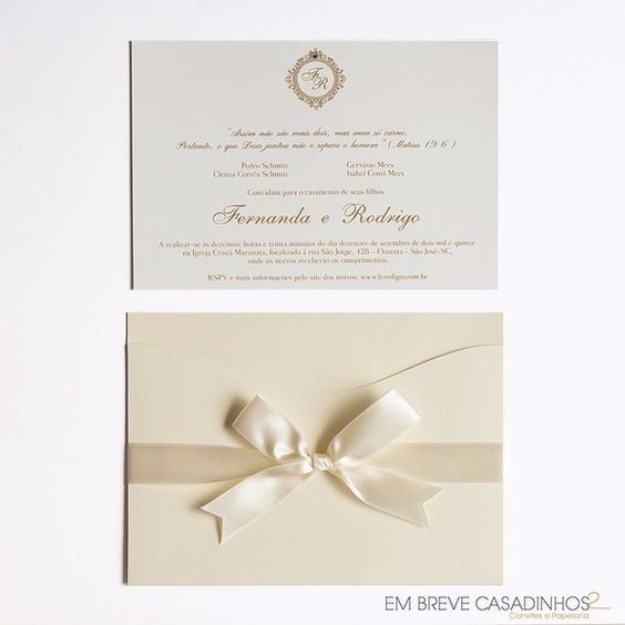 Inspiração DIY: Convites de Casamento