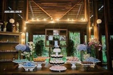 decoração linda no campo 