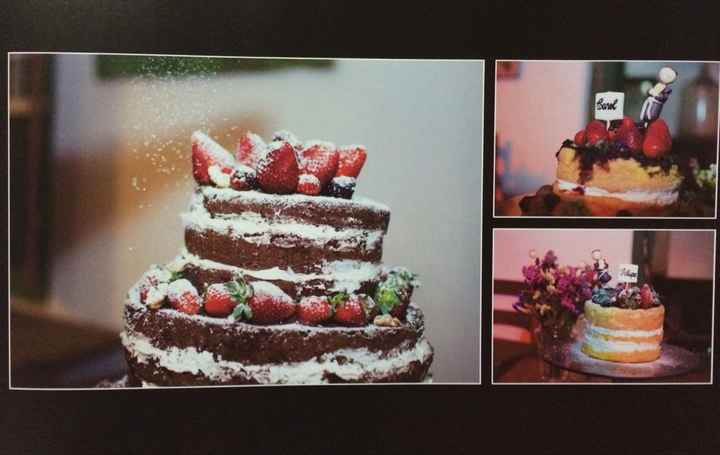 Bolo naked cake para o casamento! - 1