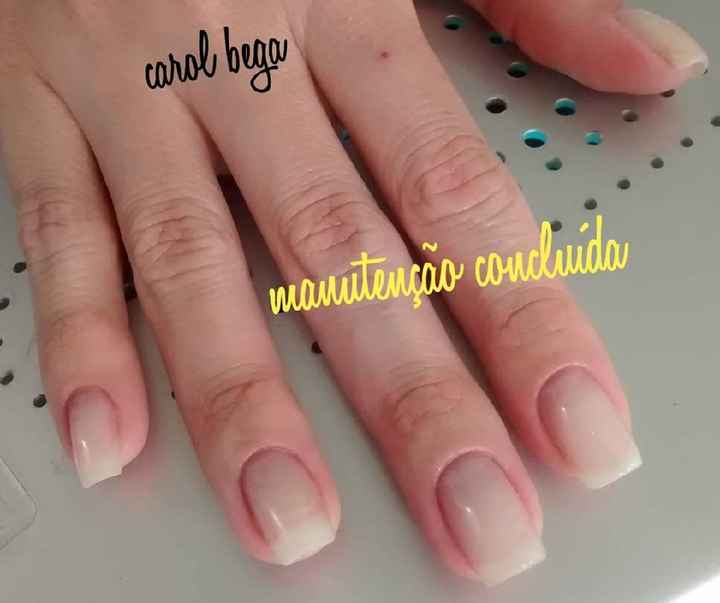 A tragédia com as minhas unhas do casamento - #unhasdegel - 1