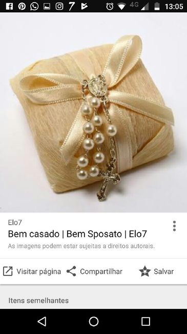 Qual a lembracinha do casamento de vocês? - 1