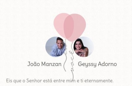 O nosso casamento!