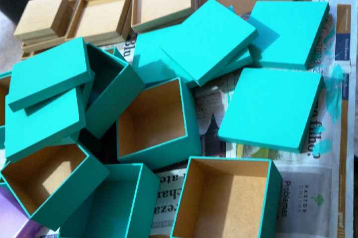 Convites padrinhos em produção - 5