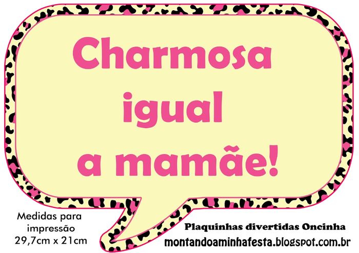 Plaquinhas Divertidas 