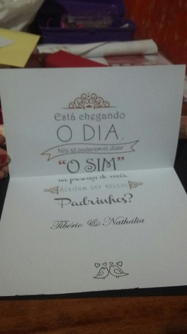 Convite dos padrinhos - 4