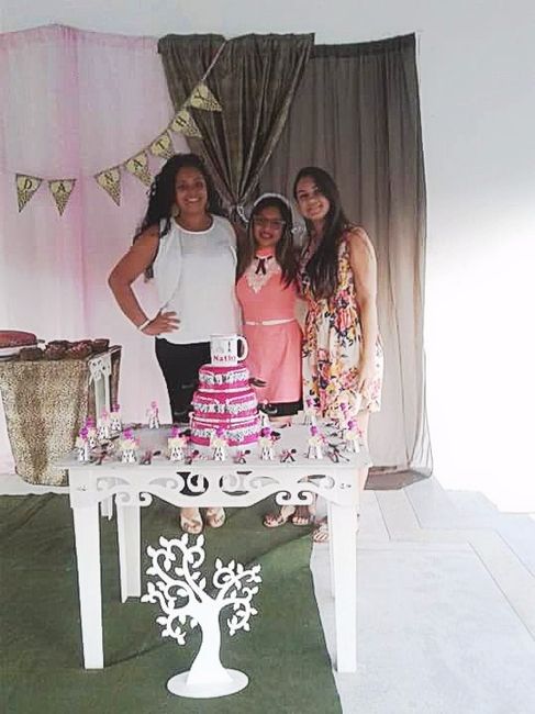 Uma das minhas madrinha e uma amiga linda