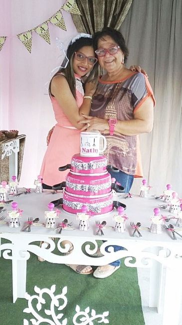 Outra madrinha e tia do noivo