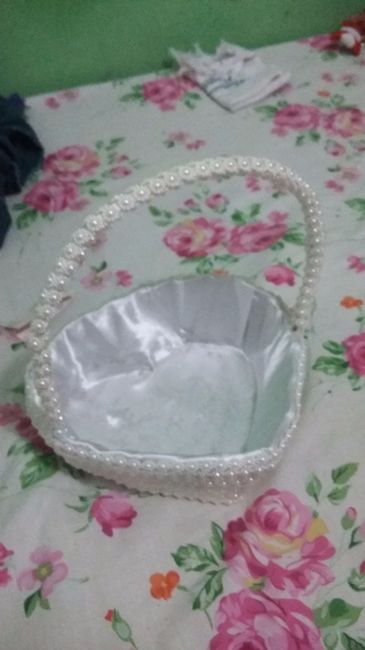 Cestinha de pérolas