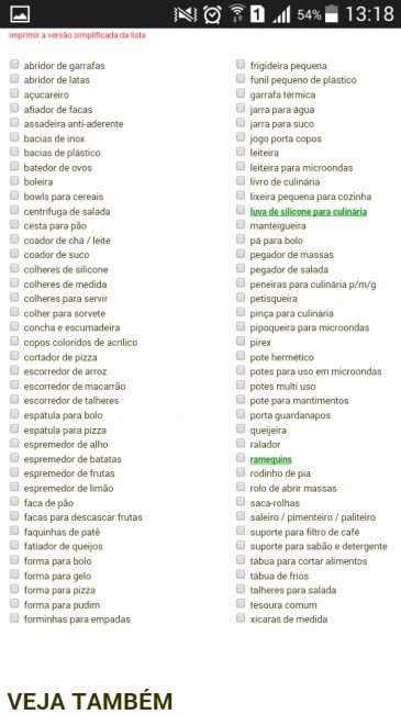 O que pedir no chá de panela? - 1