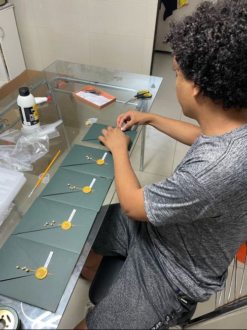 Meus convites 💚🧡 - 1