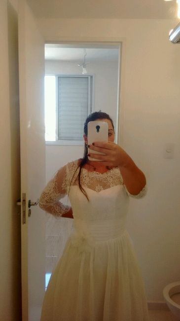 Vestido de noiva ali - 1