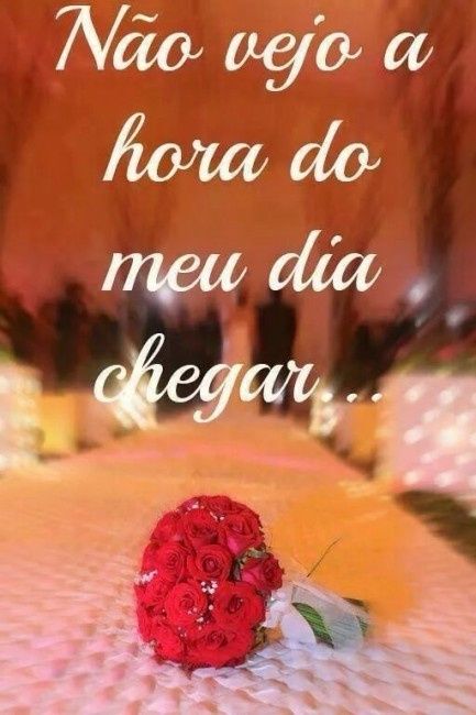 Não vejo a horaa.