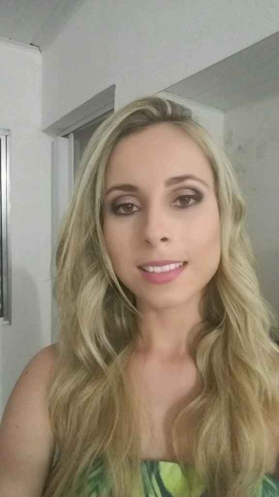 Faltando dois dias teste de maquiagem!!! - 1