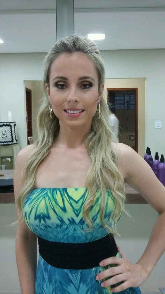 Faltando dois dias teste de maquiagem!!! - 3