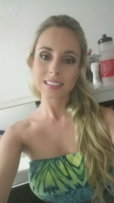 Faltando dois dias teste de maquiagem!!! - 2