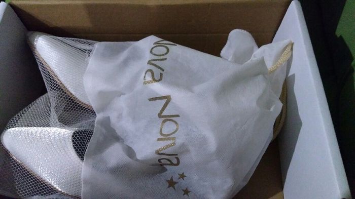 Meus sapatos do grande dia. feliz de mais... - 2