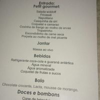 O que servi no casamento - 1